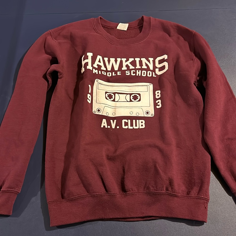 Hawkins Middle AV Club Crewneck Stranger Things